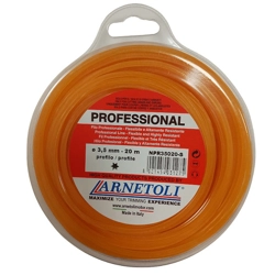 vendita online Filo stellare per decespugliatore ø 3.5 mm. x 20 metri  Ricambi per macchine da giardino e accessori ARNETOLI